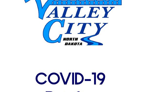 City of Valley City Logo with COVID-19 Briefing below